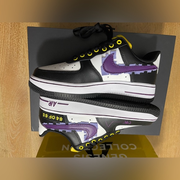 NWT Custom Limited Edition Nike AF1’s Wmn Size 5 - Picture 10 of 12